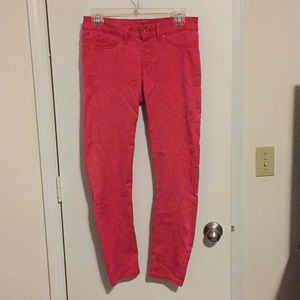 Salmon/coral pants